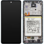 Samsung Galaxy A52 4G/ A52 5G-LCD Display Module + Battery- Blue