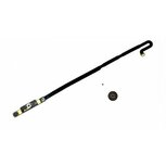 For iPad 4-Home Button Flex- Black