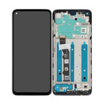 Motorola Moto G9 Plus-Display Complete + Frame- Black