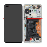 Huawei P40-LCD Display Module + Battery- White