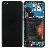 Huawei P40-LCD Display Module + Battery- Deep Sea Blue