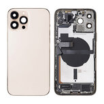 For iPhone 13 Pro Max Middle Frame Pulled (A) Complete With Parts (No Battery)- Gold