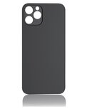 For iPhone 12 Pro Back Glass- Black