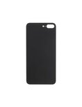 For iPhone 8 Plus Back Glass- Black