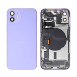 For iPhone 12 Middle Frame Pulled (A) Complete With Parts (No Battery)- Purple