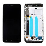 Xiaomi Mi A1-Display + Digitizer + Frame- Black