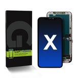 For iPhone X Display + Module Top Incell P/T - Black