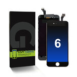 For iPhone 6 Display + Module + Metal Plate High Quality P/T - Black