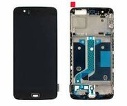 OnePlus 5- Display + Digitizer + Frame- Black