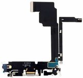 For iPhone 15 Pro Max Charger Connector Flex- Black
