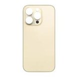 For iPhone 14 Pro Back Glass- Gold