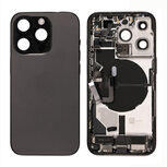 For iPhone 14 Pro Max Middle Frame Pulled (A) Complete With Parts (No Battery)- Black