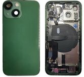 For iPhone 13 Mini Middle Frame Pulled (A) Complete With Parts (No Battery) - Green