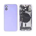 For iPhone 12 Mini Middle Frame Pulled (A) Complete With Parts (No Battery)- Purple