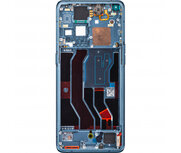 Oppo Find X3 Pro CPH2173-Display + Digitizer + Frame Pulled- Blue