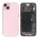 For iPhone 15 Housing + Battery- Pink