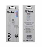 Inkax 30 Pin Data Cable White