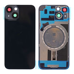 For iPhone 14 Back Glass- Black
