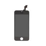 For iPhone 5SE Display + Module + Metal Plate High Quality P/T- Black