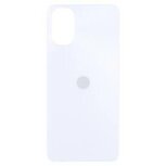 Motorola Moto G22-Battery Cover + Camera Lens- White