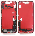 For iPhone 14 Plus Middle Frame Pulled (A) Complete With Parts - Red