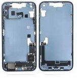 For iPhone 14 Middle Frame Pulled (A) Complete With Parts - Blue