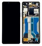 Sony Xperia 10 V XQ-DC54-Display + Digitizer + Frame- Black  A5061090A 