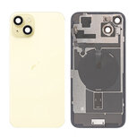 For iPhone 15 Plus Back Glass With Flex- Yellow