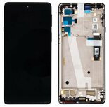Motorola Edge 20-Display + Digitizer + Frame- Black