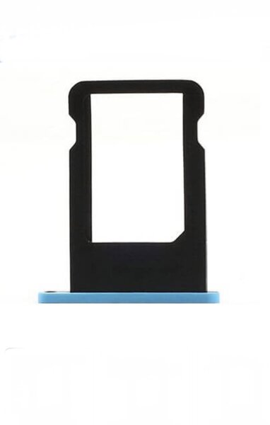 For iPhone 5C-Sim Holder- Blue