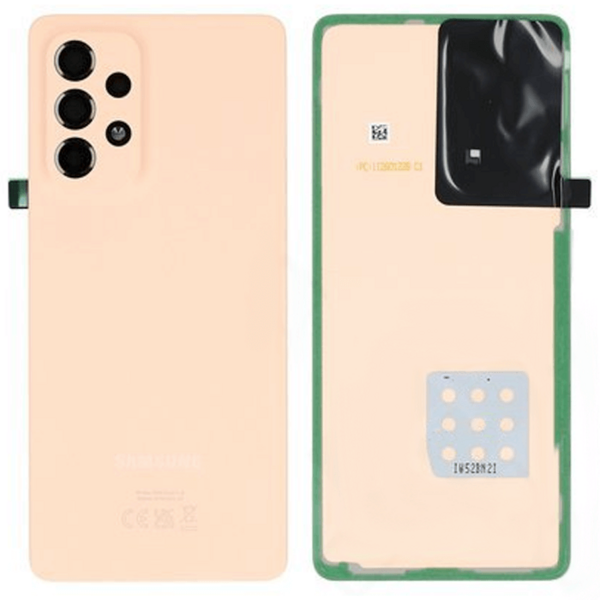 Samsung Galaxy A53 5G SM-A536B-Battery Cover- Peach