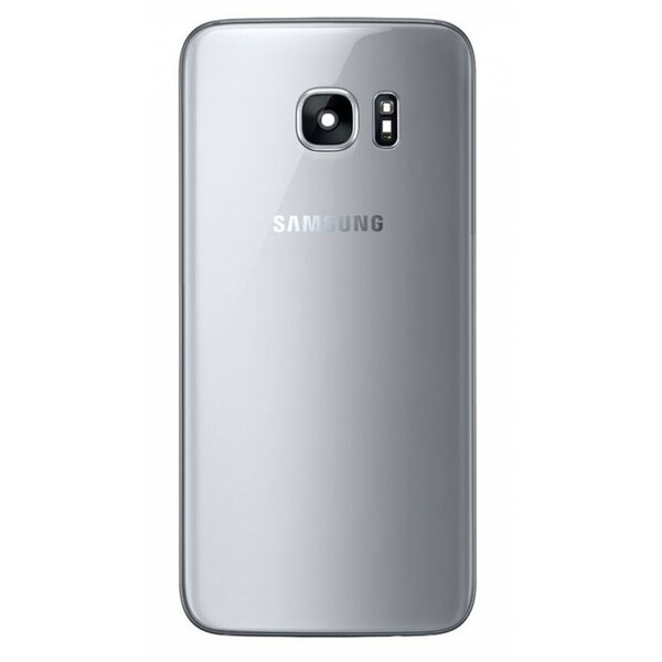 Samsung Galaxy S7 G930F-Replacement Battery Cover- Silver