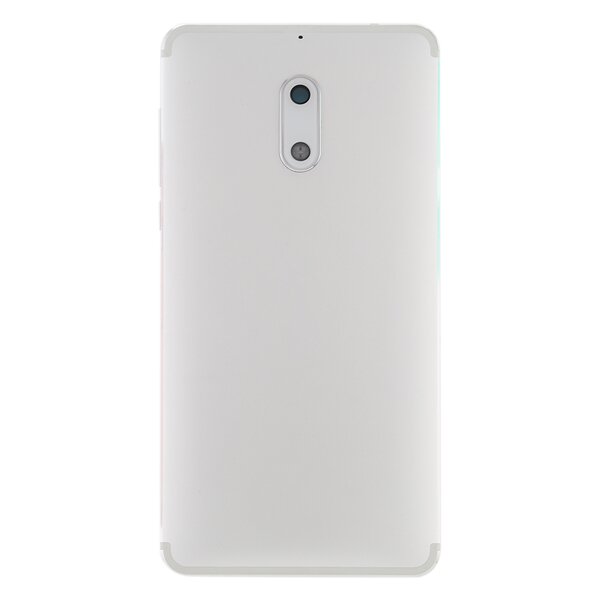 Nokia 6 TA-1033-Battery Cover- White Silver
