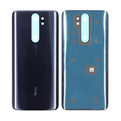 Xiaomi Redmi Note 8 Pro-Battery Cover- Black With Camera Glass