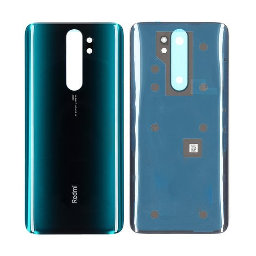 Xiaomi Redmi Note 8 Pro-Battery Cover- Green With Camera Glass