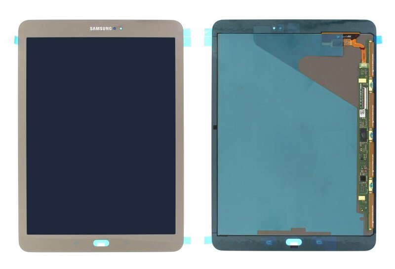 Samsung Galaxy Tab S2 9.7 SM-T810/SM-T815-Display + Digitizer Complete- Gold