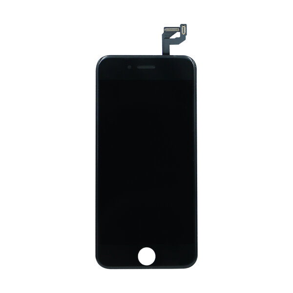 For iPhone 6S Display + Module + Metal Plate  Quality Top - Black