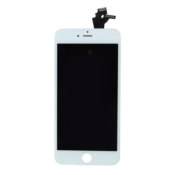 For iPhone 6 Plus Display + Module + Metal Plate A+ High Quality Top- White