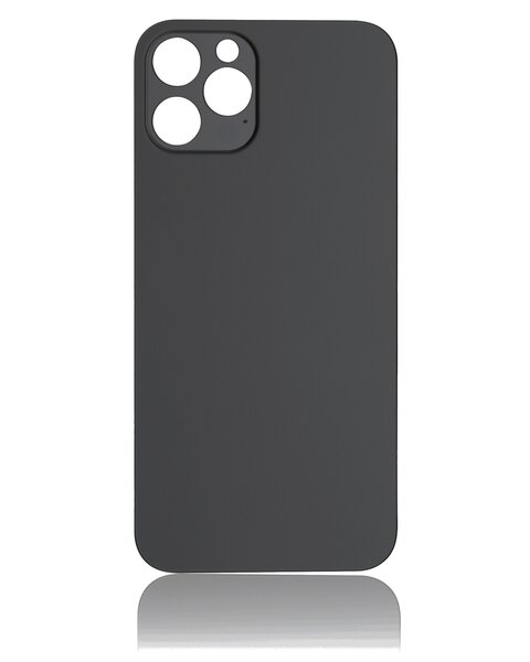 For iPhone 12 Pro Back Glass- Black