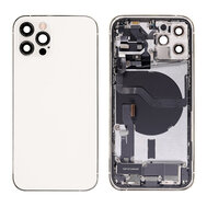 For iPhone 12 Pro Middle Frame Pulled (A) Complete With Parts (No Battery)- Silver