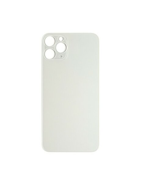 For iPhone 11 Pro Max Back Glass- Silver