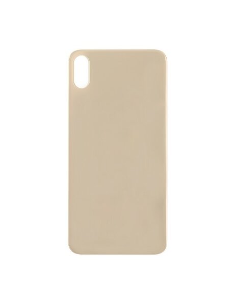 For iPhone XS Max Back Glass- Gold
