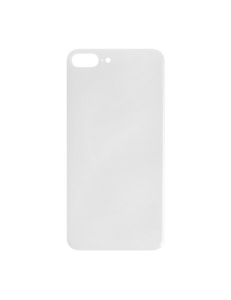 For iPhone 8 Plus Back Glass- Silver