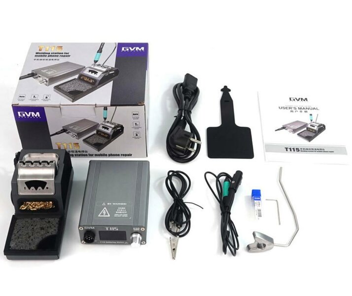 GVM T115 Mobile Phone Repair Constant Temperature Solder Station