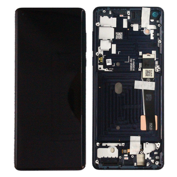 Motorola Edge XT2063-3-Display + Digitizer + Frame- Black