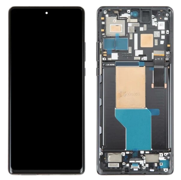 Motorola Edge 30 Ultra-LCD Display Module- Black 