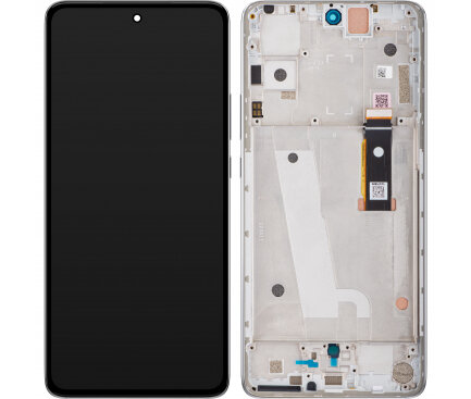 Motorola Edge 30-Display + Digitizer + Frame- Silver 