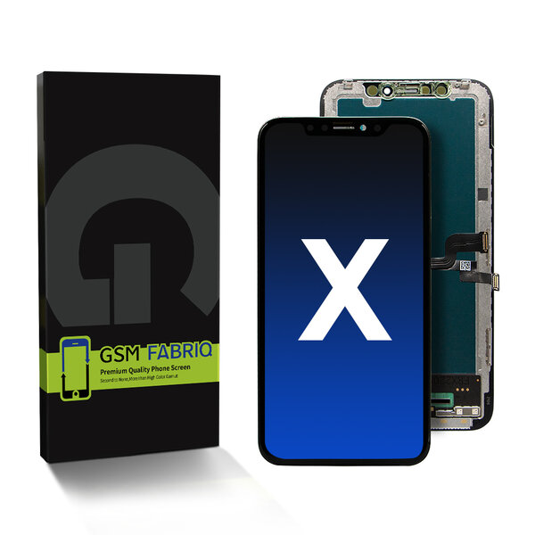 For iPhone X Display + Module Top Incell P/T - Black