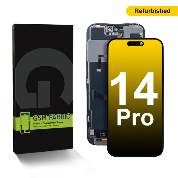 For iPhone 14 Pro Display + Module Refurbished- Black