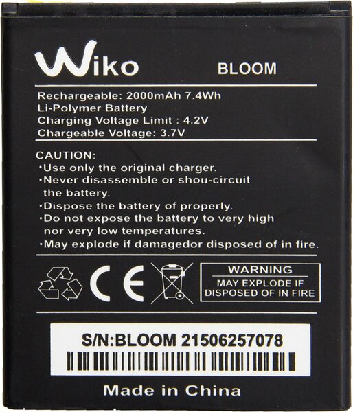 Wiko Bloom- Battery